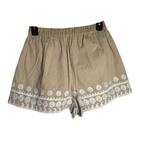 Show Me Your MuMu High Waist Tan Shorts - Picture 3 of 7
